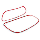 MAGICKIT 2Pcs GT Speed Look Bright Chrome Rear Light Surrounds for Bentley Continental GT/GTC generation 2012–2018 Accessories