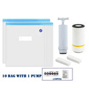 Reusable Vacuum Storage Bags 3D Printer Filament Electric Vacuum Pump USB Rechargeable 3D Printing Material Sealer Pump