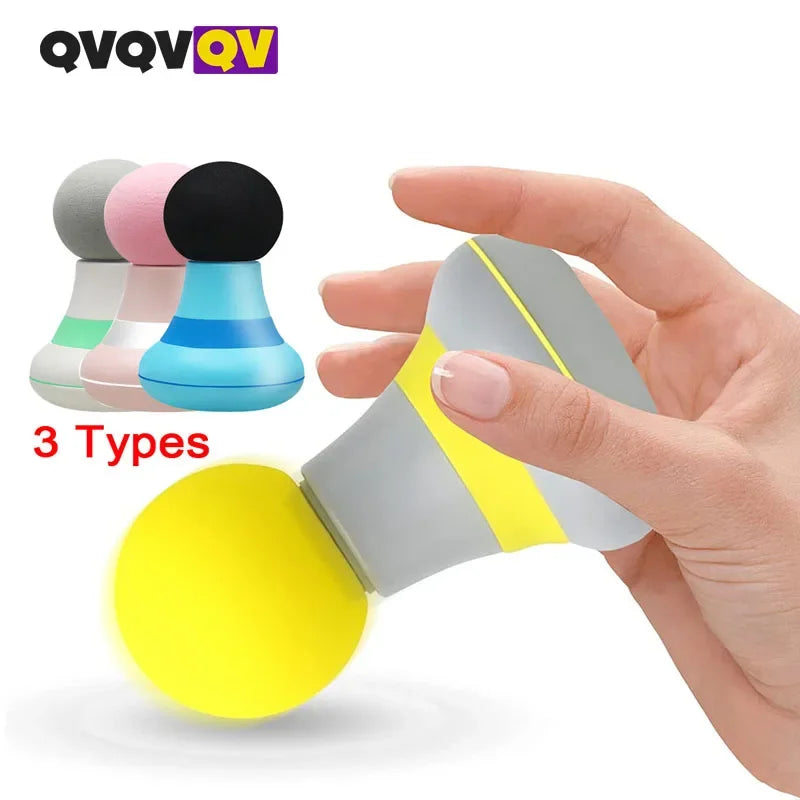 Mini Electric Handheld Massager Wand,Powerful 6 Speed Vibration Modes,Cordless Handheld,Suitable for Shoulder and Back Massage