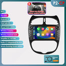 Hizpo 2Din 7inch Android Car Radio for Peugeot 206 206CC 206SW 2000 - 2008 Multimedia 4G BT Auto CarPlay GPS RDS DSP Stereo