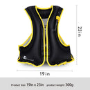 Adult Inflatable Swim Vest Life Jacket for Snorkeling Floating Device Swimming Drifting Surfing Water Sports Life Saving