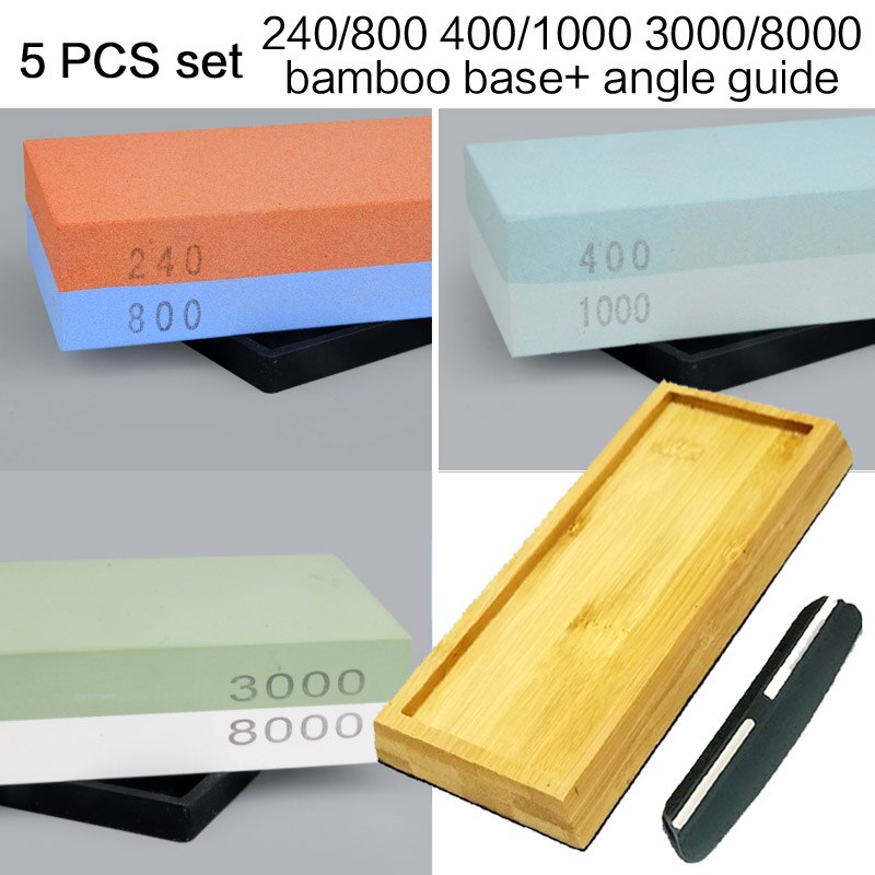 Professional Knife Sharpener Whetstone Sharpening Stones grinding stone water stone kitchen grit 240 600 1000 3000 Double-sided