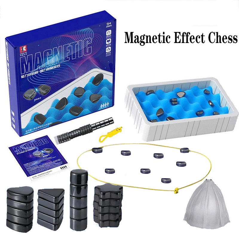Magnet Chess Battle Set Magnetic Effect Educational Game Portable Board Game For Children Birthday Gift