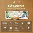 MAMBASNAKE x Ajazz AKS068 Pro 68 Keys Alice-Layout VIA Programmable Gasket Mechanical Keyboard
