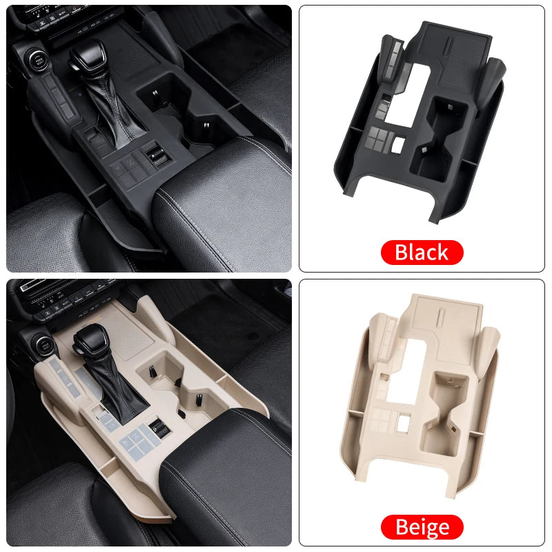 For 2024 2025 Toyota Land Cruiser 250 Prado Lc250 1958 Edition Gearbox Cover Seat Storage Box Interior Upgraded Accessories