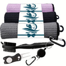 Golf Towel Golf Bag Towel Golf Brush Repair Tool Golf Accessories Golf Gifts For Men Women