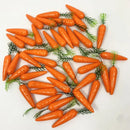 50/20/10/3Pcs Easter Decoration Simulation Carrot Artificial Mini Foam Vegetable Carrots Easter Ornament Home Decor Kids Gifts