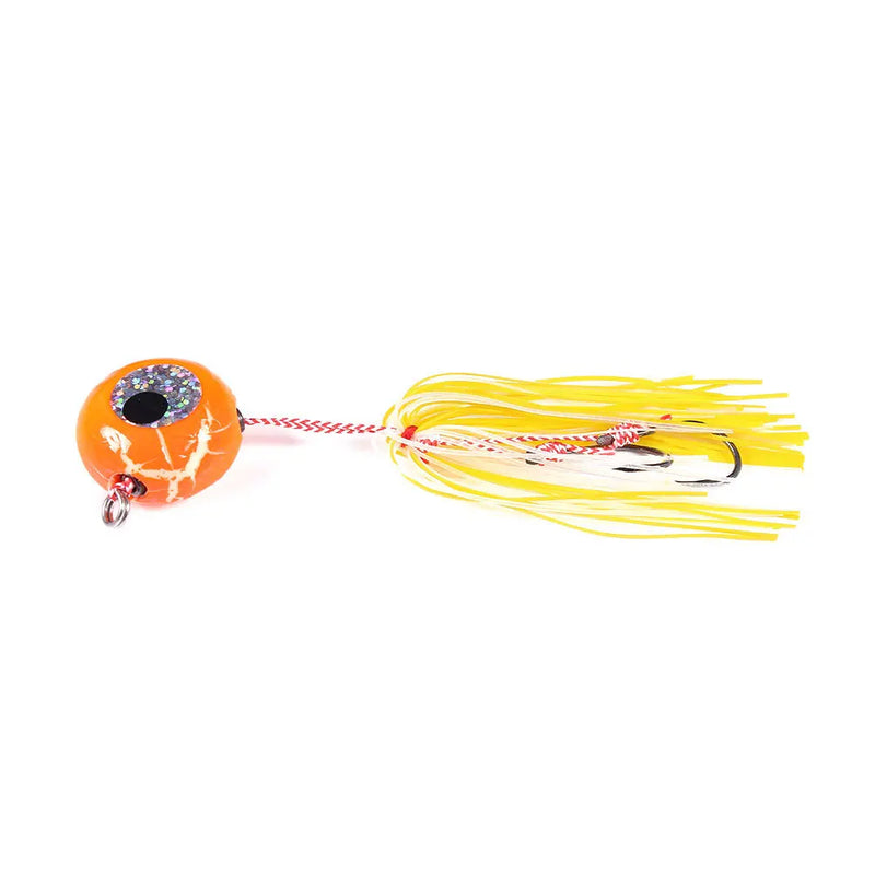 20g-120g Tenya Jig esca da pesca piombo Jighead esca nautica in mare con gonna in gomma esca da pesca luminosa in acqua salata