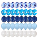 Space Astronaut Birthday Disposable Tableware Space Universe Plates Cups Napkins Banner Boys Outer Space Theme Party Decoration