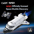 Cada NASA 1:320 United States Aerospace Airship Building Blocks Reconnaissance Aircraft Bricks Artwork Toys Children Gifts