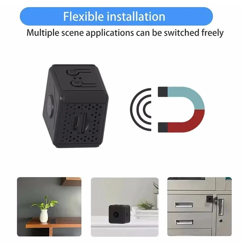 New 1080p Mini Camera Wireless Wifi Remote Monitor Camera Home Ip Camera Motion Detection Recorder Super-long Battery Life