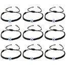 2024 Red Evil Eye String Bracelet for Lovers Protection Lucky Amulet and Friendship Handmade  Braid Rope Wristband Jewelry Gifts