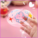 Nano Bubble Tape Multipurpose Adhesive Blowable Bubble Reusable Nontoxic Traceless Tape for DIY Craft Children Pinch Toys Making