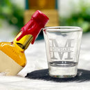 Personalized Wedding Favors Shot Glasses Custom Engraved Logo Whiskey Monogrammed Cup Bachelor Party Best Man Groom Gifts