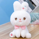 22/55cm Peep Bunny Plush Toys Stuffed Animal Star Carrot Rabbit Doll Room Desktop Sofa Decor Easter Bunny Soft Pillow Gifts For