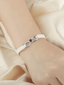 Titanium Steel Personality Picture Custom Fashion Men And Women Bracelet Christmas Couple Party Memories Series High-End Jewelry