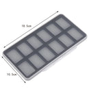 8 Compartment Fishing Tackle Box Multi-use ABS Carp Fishing Rig Storage Case Compact Fish Swivels Hook Swimbait Container Box