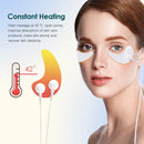 Microcurrent RF Massage Eye Mask Hydrogel Eye Patches Hot Massage EMS Eye Massage Device Reduce Wrinkles Puffiness Dark Circles
