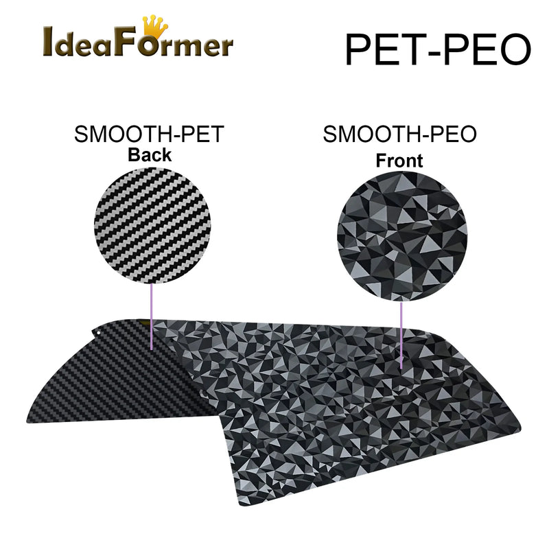 H1H Phantom H1H Light Beam Sheet Build Plate Flexible Removable Heated Bed for FLASHFORGE Adventurer 5M/Adventurer 5M Pro 235mm