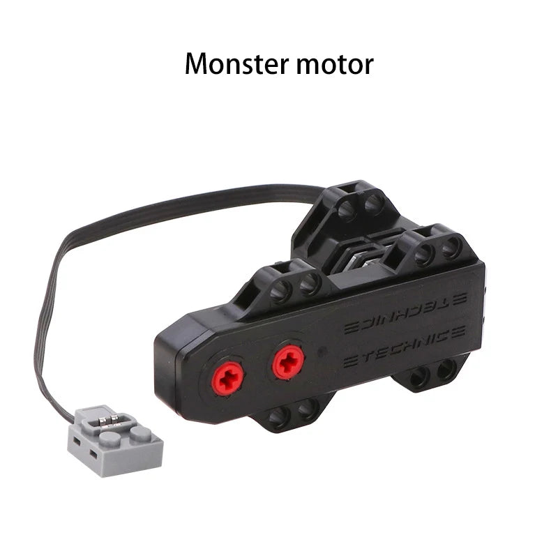 Micro-Motor Bricks Toys 61927 92693 Push Rod  Train Monster Servo Compatible With LEGO Parts Universal Joint PF Building Blocks