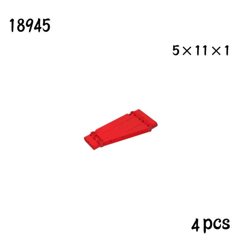 NEW Technical Panel Plate DIY Mechanical Building Blocks MOC Car Parts Brick Toy Gift  24119 62531 64782 11954 18944 18945 24116