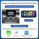 Touch Display Multimedia Player for Mercedes Benz C Class W205 GLC V Class W447 2015-2019 NTG5.0 GPS Carplay Screen