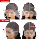 613 Curly Blonde Front Human Hair Body wave 13x4 HD Transparent Lace Frontal Wig 13x6 Brazilian Hair For Black Women
