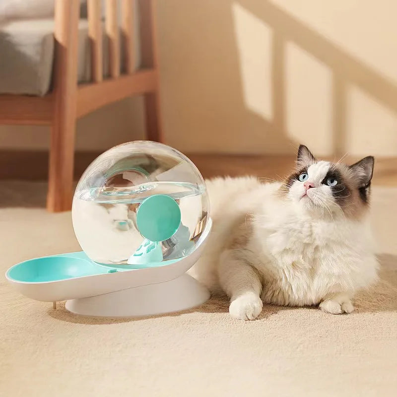2.8L Cat Water Fountain Snails Automatic Cat Water Bowl for Pets Water Dispenser with Filter Large Drinking Bowl Cat Product