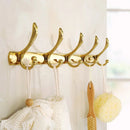 Gold Bath hardware Set Bathroom Accessories Shelf Soap Dish Toilet Paper Holder Soap Dispenser Robe Hook ELM53G