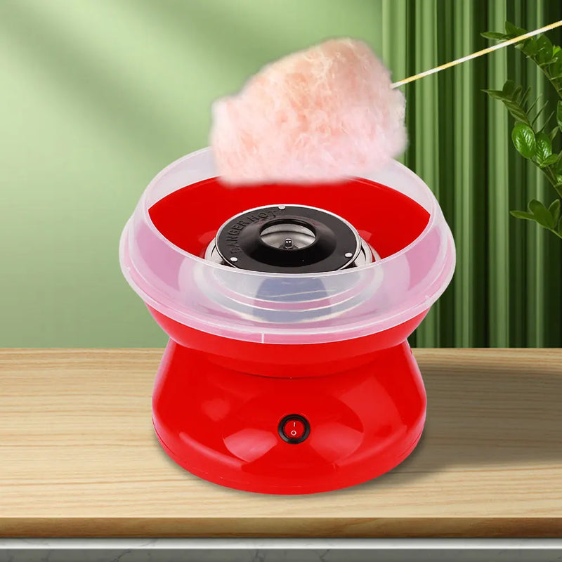 450W Cotton Candy Machine with 10 Marshmallow Sticks Sugar Scoop DIY Cotton Candy Maker Candy Floss Machine for Christmas Gift