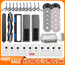 for Ecovacs Deebot X2 omni / X2 Pro / X2 Robot Vacuum Accessories Roller Main Side Brush Hepa Filter Mop Cloth Dust Bag Parts