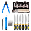 MEGA Deburring Tool kit Trimming Knife Edge Cutter Files deburring 3D Printer Parts for  Copper tube Scraper Cutting Wire Cable