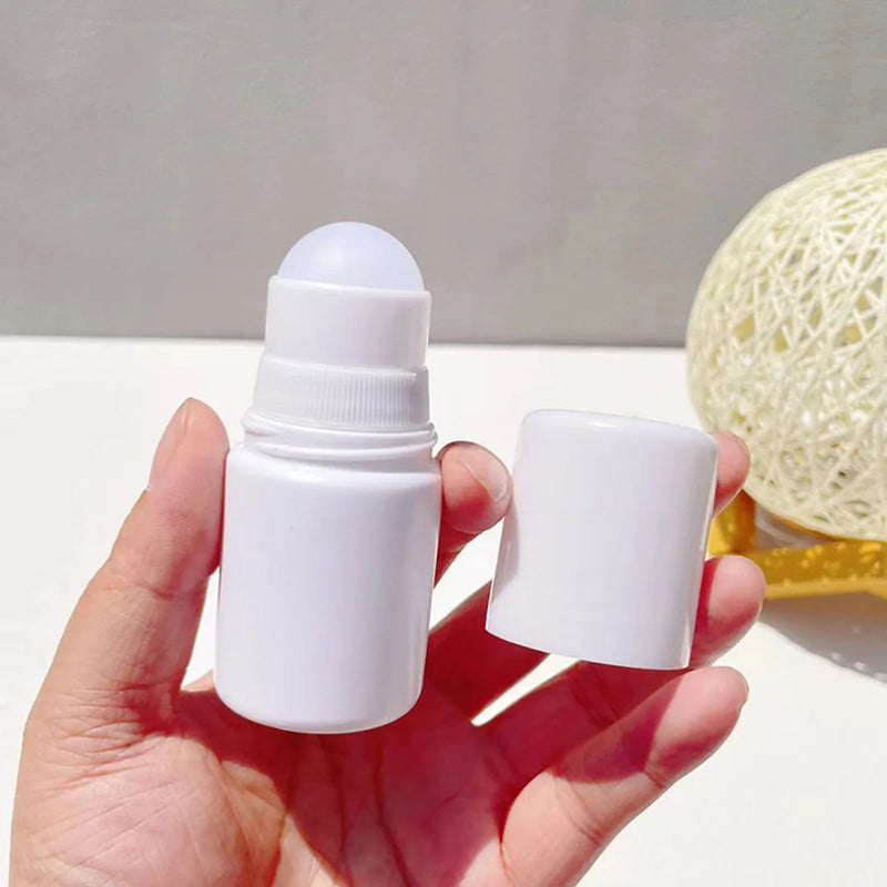 2/4/6pcs/Plastic Roller Ball Essential Oil Sub-bottling Mist Container Travel Refillable Bottle Deodorant Accessories