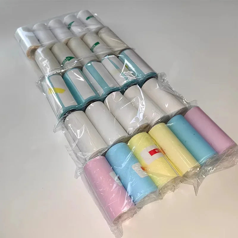 Peripage Paper Adhesive Thermal Sticker Photo Paper White Color Transparent Label for 57mm width Paperang Memobird Iprinter
