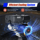 Portable Generator 420cc Gas Powered 9700W 15HP 4 Stroke Home Back Up & RV Ready Black