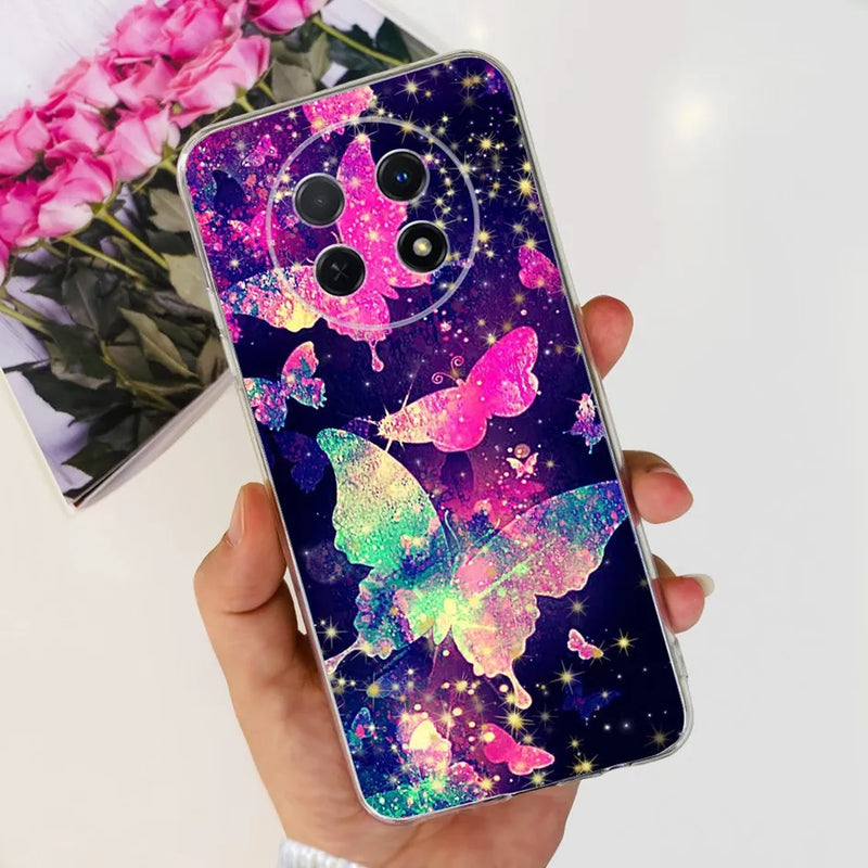 For Cover Huawei Nova Y91 Phone Case STG-LX1 STG-LX2 Silicone Transparent Capa Soft Coque For Huawei Nova Y91 Y 91 NovaY91 Funda