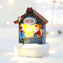 Christmas Luminous Castle House Ornament 2024 New Year Kid Gift Christmas Decoration for Home Xmas Party Tabletop Decor Navidad