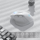 Redragon M806 Wireless Gaming Mouse, 7 Programmable Buttons Wired RGB Gamer Mouse w/ 3-Mode Connection, BT & 2.4G Wireless