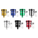 Aluminum Alloy Motorcycle Brake Fluid Reservoir Clutch Tank Oil Fluid Cup Brake Fluid Reservoir Universal Motorbike Accessories
