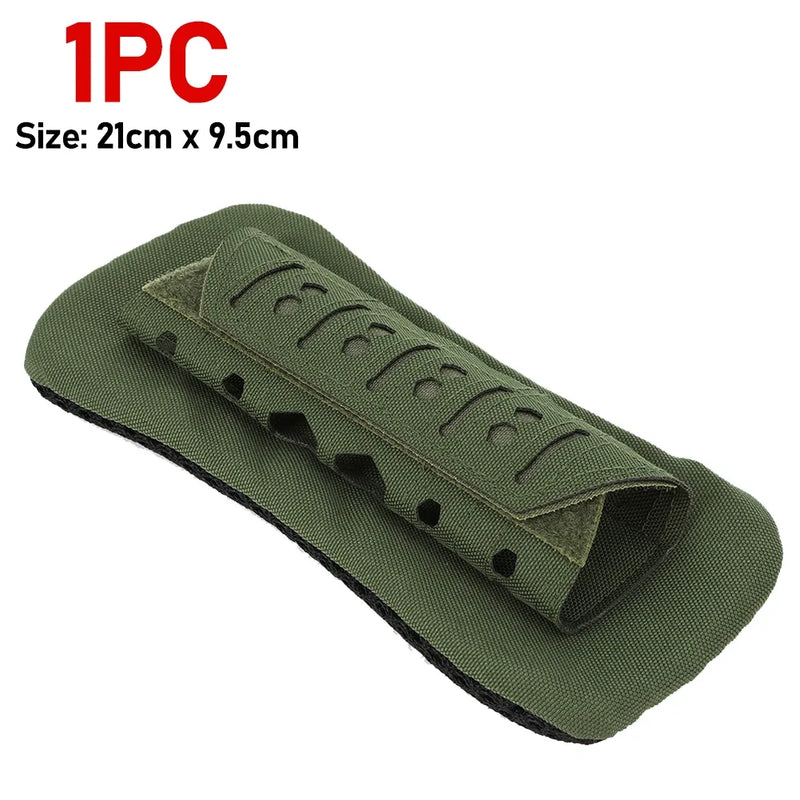 1/2/4PCS Laser Cutting Tactical Vest Shoulder Strap Pads For Hunting Vest Backpack Comfort Mesh Cushion Shoulder Pad for Outdoor