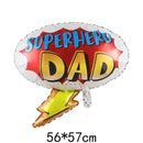Father's Day Theme Party Decoration Tie Beard Trophy Aluminum Film Balloon Bset Dad Balloon