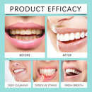 Brightening Whitening Yellow Tooth Toothpaste Foam Cleaning Effective Removal of Tooth Stains, Oral Cleaning Product