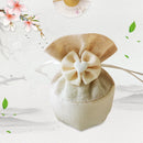 5/20/50Pcs Christmas Heart Gift Bags Cloth High Quality Thickened Drawstring Candy Dragee Packaging Bag Diy Bonbonniere Gift Bag