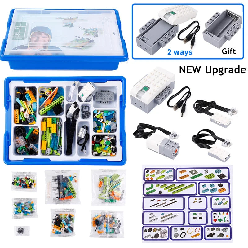 2024 NEW Upgrade 390Pcs The 3rd Generation WeDo 2.0 Core Set 45300 Educational School Robotics STEAM Construction Bricks Kit Toy