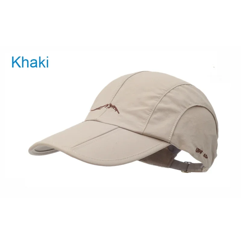 Spring Summer Outdoor Sport Baseball Cap Quick Drying Hat Unisex Waterproof Breathable Cap Foldable Cycling hat Sun Protection