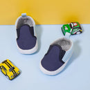 Infant Babies Boys Girls Shoes Soft Sole Canvas Solid Footwear For Newborns Toddler Crib Moccasins Letter Print Anti-Slip Shoes