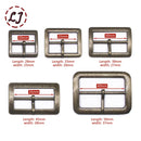 New 10pcs/lot 20mm/25mm/30mm/35mm/40mm  silver bronze gold Square metal shoes bag Belt  Buckles decoration  DIY Accessory Sewing