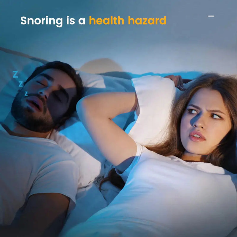 Smart Anti Snoring Device EMS Pulse Snoring Stop Effective Solution Snore Sleep Aid Portable Noise Reduction Sleep Apnea Aid