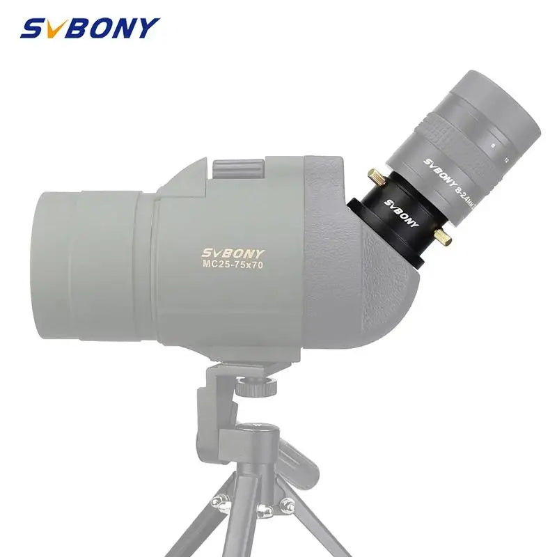 SVBONY M48 Female to M42 Male Adapter with 1.25'' Interface for SV41 Mak Spotting Scope