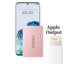 Super Slim Power Bank For iPhone 5MM Ultra Thin Charger , Portable Mini External Phone Battery Phone Power Backup In Wallet